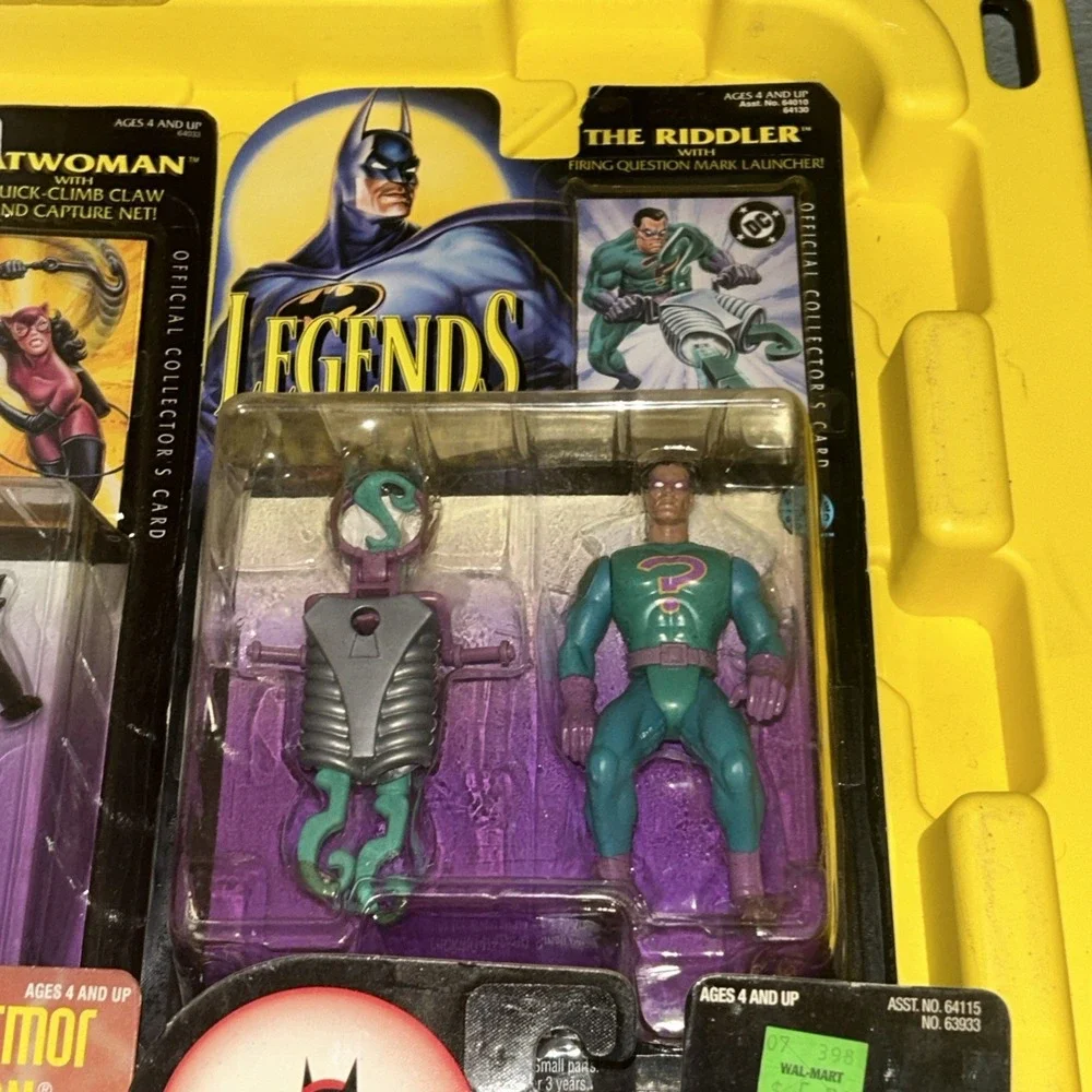 DC Batman Kenner 90s Action Figure Lot Legends Forever Adventures Animated Joker